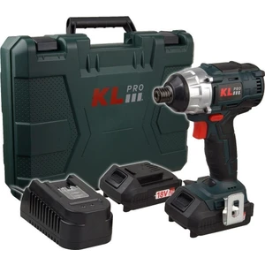 KL Pro  18VOLT/2.0AH Li-Ion Çift Akülü Kömürsüz Profesyonel Torklu Darbeli Vidalama KLDV18B-20