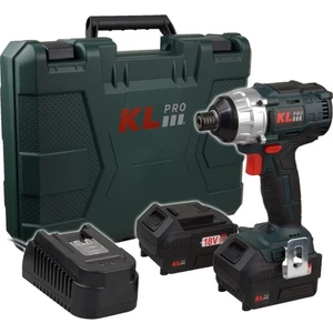 KL Pro  18VOLT/5.0AH Li-Ion Çift Akülü Kömürsüz Profesyonel Torklu Darbeli Vidalama KLDV18B-50