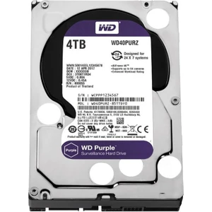 Wd 40PURZ Purple 3.5'' 4tb Sata 3.0 64MB Cache 7/24 Güvenlik Harddisk