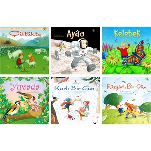 Tübitak Okulöncesi Kitaplığı 6 Kitap Set (3+ Yaş)