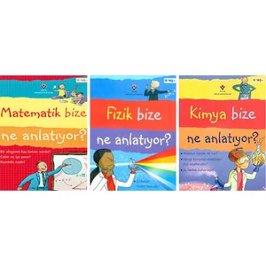 Tübitak Matematik-Fizik-Kimya Bize Ne Anlatıyor Serisi 12+ Yaş 3 Kitap