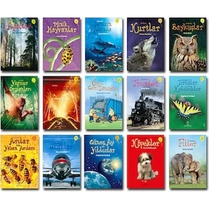 Tübitak Popüler Bilim Ilk Okuma Kitapları 15 Li Set (1. Sınıf ve Okul Öncesi) Set 1
