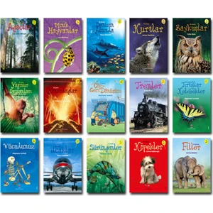 Tübitak Popüler Bilim Ilk Okuma Kitapları 15 Li Set (1. Sınıf ve Okul Öncesi) Set 1