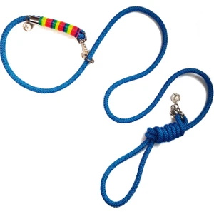 Pets Wuu Mavi Boğma Eğitim Gezdirme Tasması -160 cm