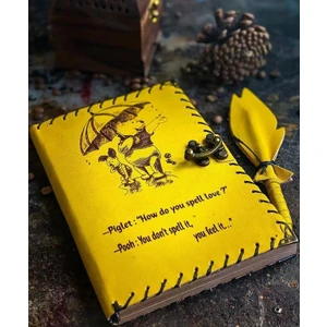 Winidi Pooh Deri Defter