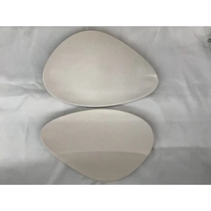 Oscar 35 cm Servis Tabağı 2'li Mat Beyaz