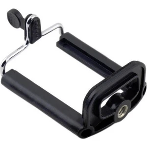 GP140 Tüm Aksiyon Kamera Monopod ve Tripodlarıyla Uyumlu 1/4 Inç Bağlantılı Telefon Tutucu Phone Holder