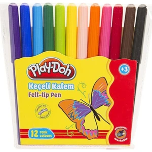 Play Doh Yıkanabilir Keçeli Kalem 12 Renk