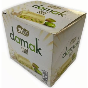 Damak Antep Fıstıklı Inci Kare Çikolata  6'lı