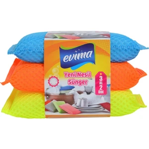 Bulaşık Süngeri 3 'lü