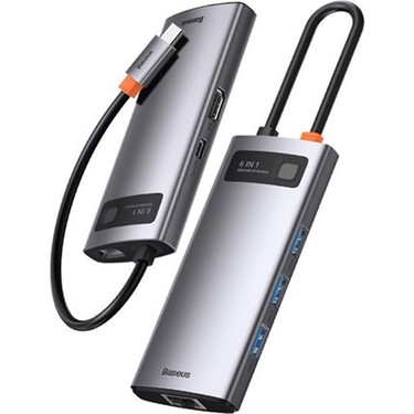 Baseus Metal Gleam Type-C Hub genel görünüm