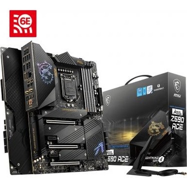 MSI MEG Z590 Ace Intel Z590 DDR4 3200MHz 1200 Pin ATX Fiyatı