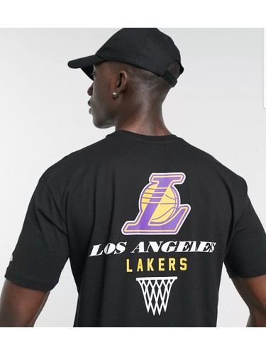 New era best sale lakers shirt