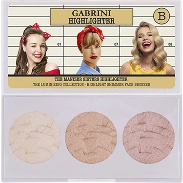 Gabrini Highlighter Aydınlatıcı Paleti 3'lü Color: