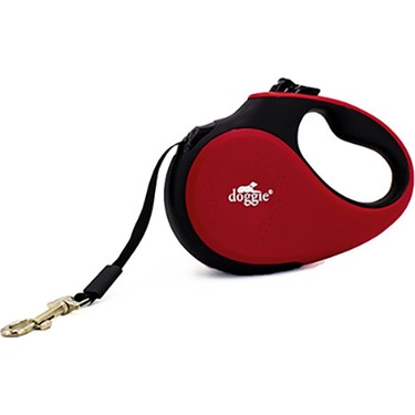Doggie Doggie Otomatik Kopek Tasmasi Soft Seri S Red Fiyati
