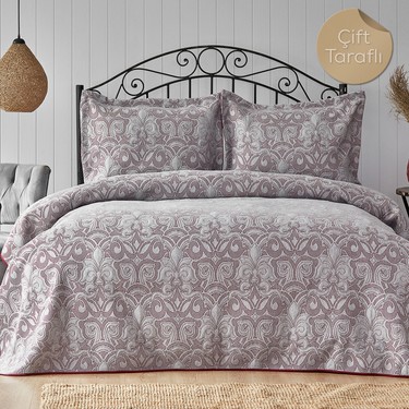 Karaca Home Clemence Bej Bordo Doubleface Cift Kisilik Yatak Fiyati