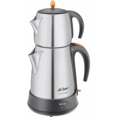 Arzum AR3004 Çaycı Klasik Çay Makinesi - İnox - 1,8