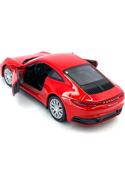 Welly Porsche 911 Carrera 4s - Çek Bırak , Lisanslı Model Araba , Oyuncak Araba 1:38