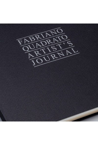 Fabriano : Quadrato Artists' Journal : Kare Eskiz & Çizim Defteri : 23 cm x 23 cm : 192 Yaprak