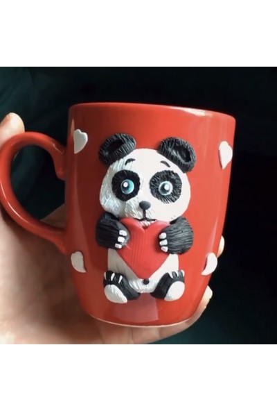 Tildamugs 3D Panda Kupa Bardak