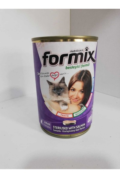 For Mix Formix Kısırlaştırılmış Kedi Konservesi 400GR