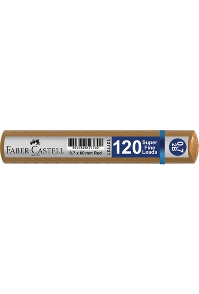 Faber-Castell 2b Grip Min 0.7 mm 60 mm Uç Altın 120'li