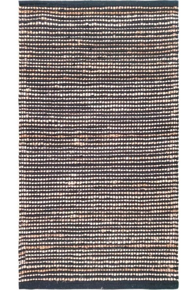 Giz Home Etna Natural Jüt Halı ET101-102 Black