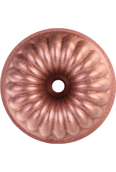 Emsan Arya 24 cm Döküm Kek Kalıbı Golden Pink