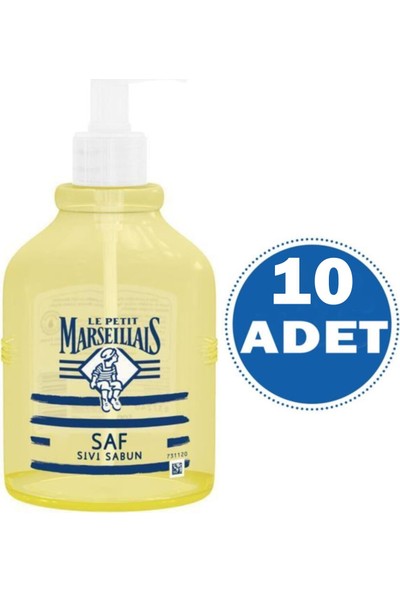 Le Petit Marseillais Saf Sıvı Sabun 10 x 500 ml