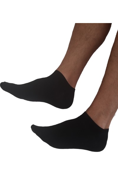 6'lı Erkek Siyah Patik Çorap Set (Avantaj Paket)