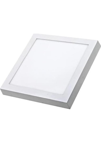 24W Sıva Üstü Kare LED Panel Armatür Ilıkbeyaz Işık AP04-02410
