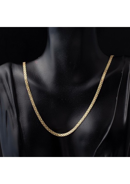 Klasik 14 Ayar Altın Zincir 45 cm