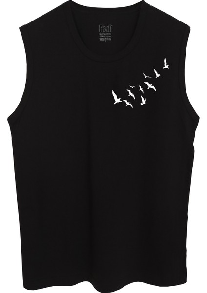 Erkek Düşük Kollu Siyah Ön Dijital Baskılı T-Shirt fiyatları