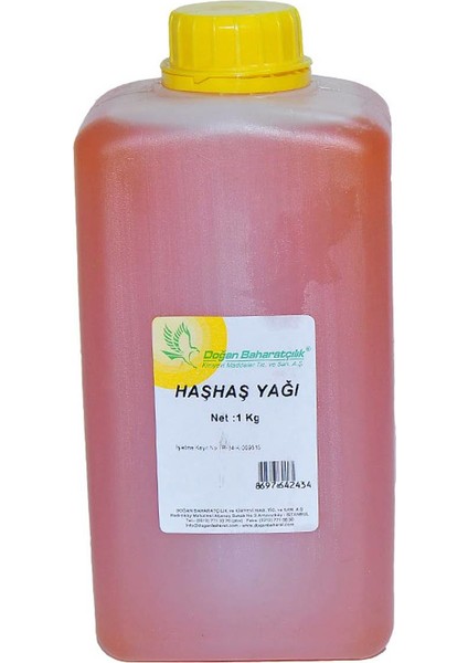 Haşhaş Yağı 1 kg