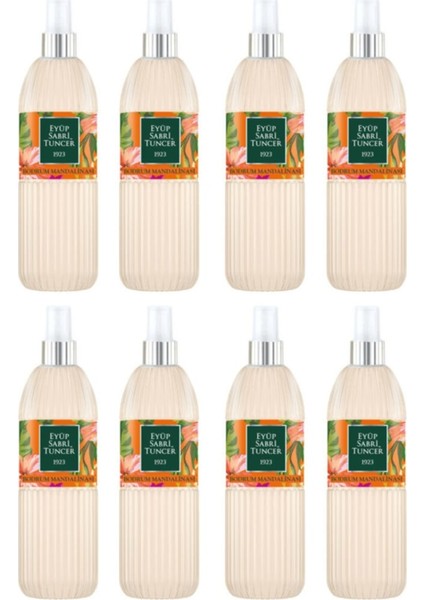 Bodrum Mandalinası Kolonyası 150 ml Silindir Pet Şişe Sprey x 8