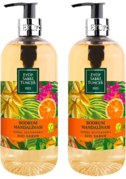 Bodrum Mandalinası Doğal Zeytinyağlı Sıvı Sabun 500 ml - 2