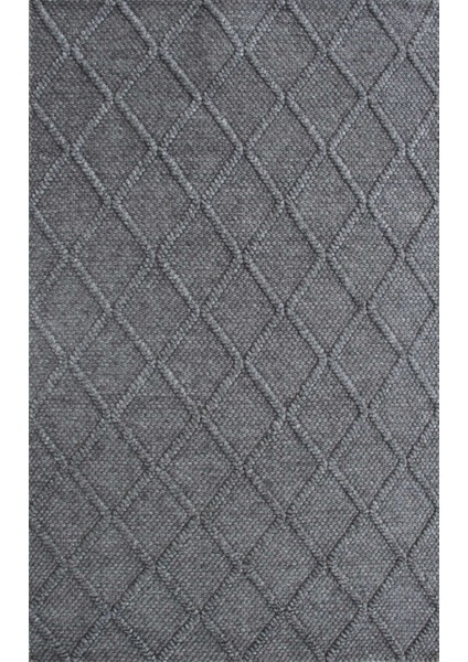 Çam Halı Jade Dıamond Antrasıt Eko Halı