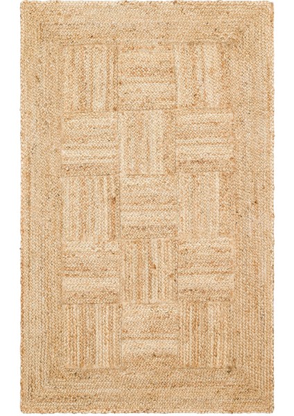 Echo Jüt Hasır El Dokuma Sisal Dekoratif Kilim Ech 10 Ech 07 Ech 06 Ech 02 Natural