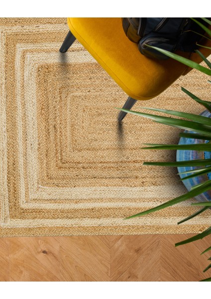 Echo Jüt Hasır El Dokuma Sisal Dekoratif Kilim Ech 10 Ech 07 Ech 06 Ech 02 Natural