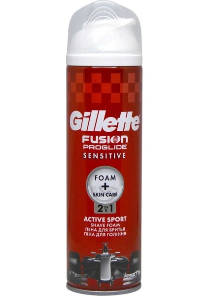 Fusion Proglide Tıraş Köpüğü 250 ml Sensitive