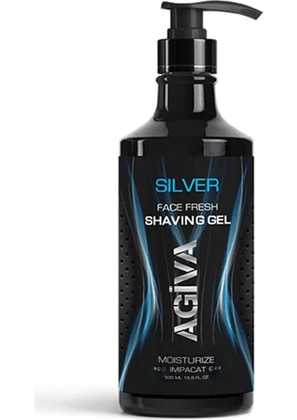 Tıraş Jeli Silver 500 ml