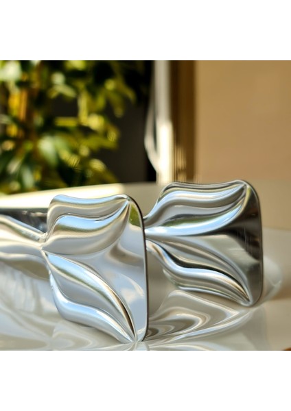 Inox Metal Pasta Maşası Paslanmaz Çelik 21 cm fırsatları