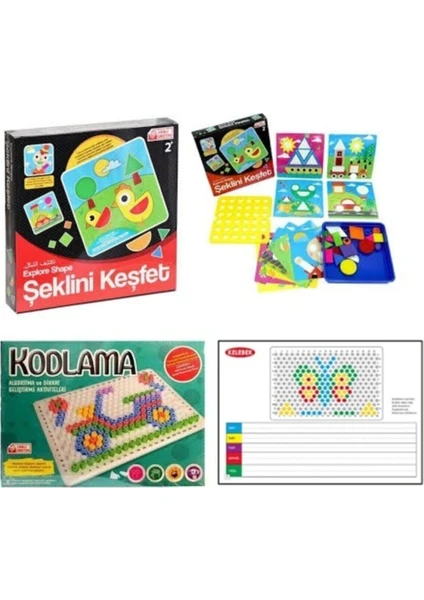 Şeklini Keşfet ve Kodlama 2'li Set