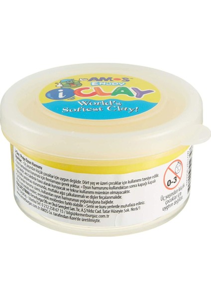 I-Clay Proje Hamuru Sarı 30 gr