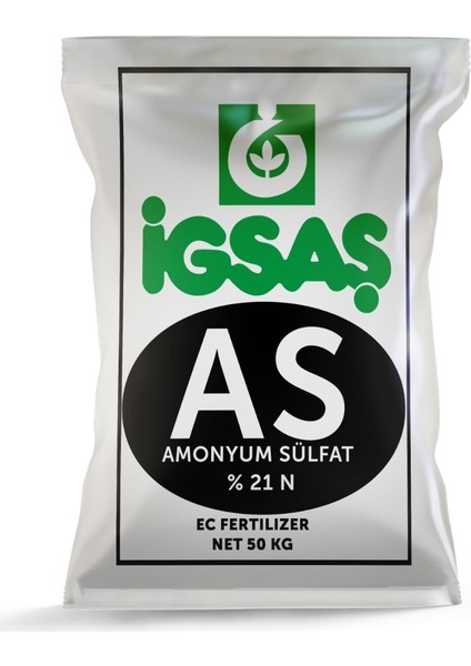 Igsaş Amonyum Sülfat (As %21 N) 50 kg Şeker Gübresi