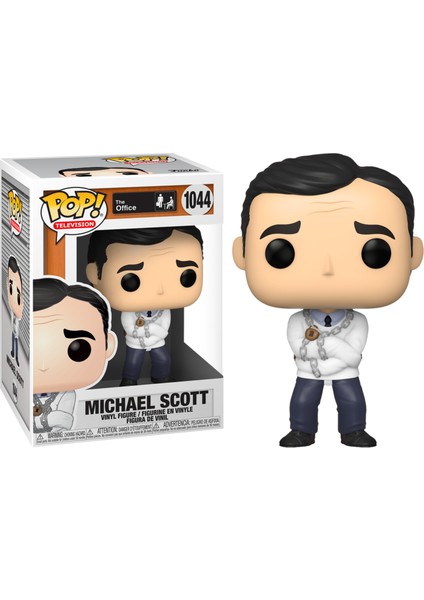 Pop The Office Michael Scott Zincire Vurulmuş Sihirbazlık Numarası Yaparken Figür