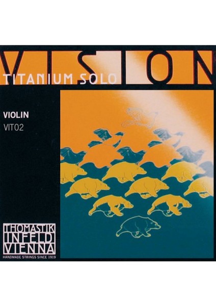 Vision Titanium Solo A ( La ) Tek Keman Teli VIT02