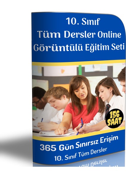 Enine Boyuna Eğitim 10. Sınıf Tüm Dersler Online Görüntülü Eğitim Seti