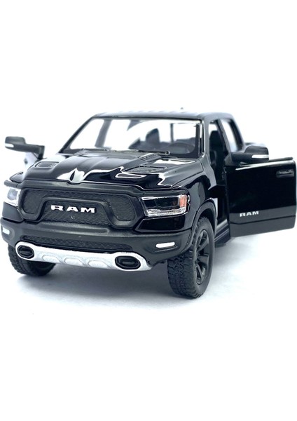 2019 Dodge Ram 1500 - Çek Bırak 5inch. Lisanslı Model Araba, Oyuncak Araba 1:46