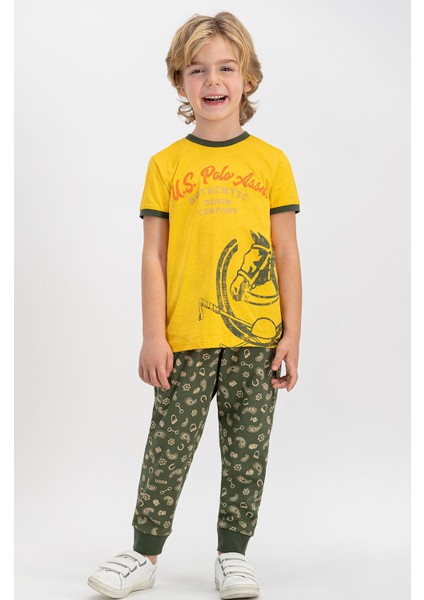 Erkek Çocuk Kısa Kol Pijama Takımı Authentıc